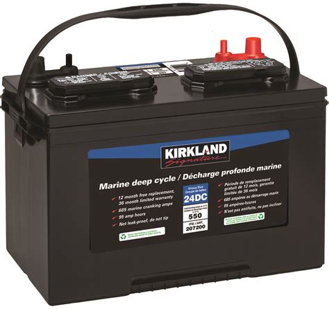 Powersports Whether you're riding cross-country or conquering the lake, <b>Costco</b> has an Interstate® <b>battery</b> for all your powersports needs. . Costco marine battery price